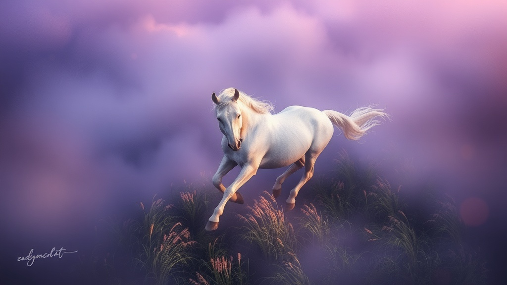 Sonhar com Cavalo Branco Galopando: Significado Profundo