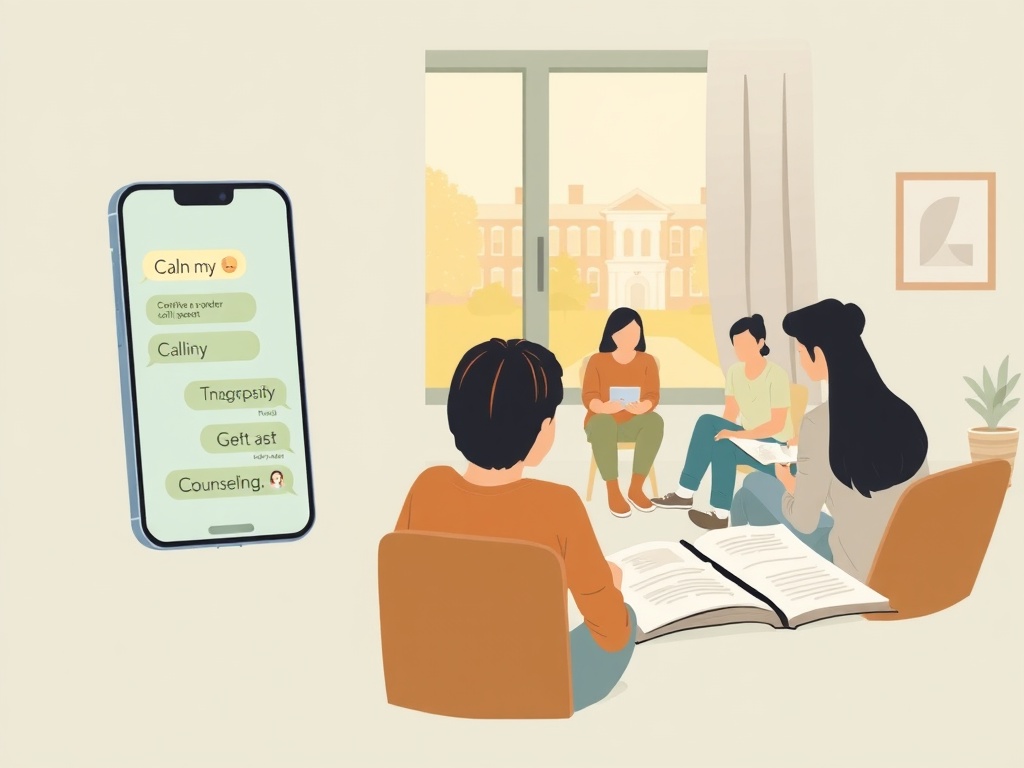 Image for AI Chatbot Adjunct to Group CBT Shows Feasibility for Student Anxiety