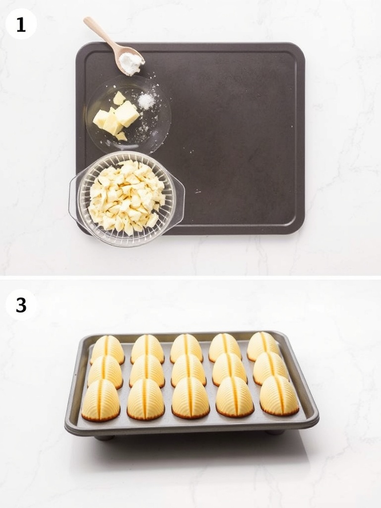 recette des madeleines preparation