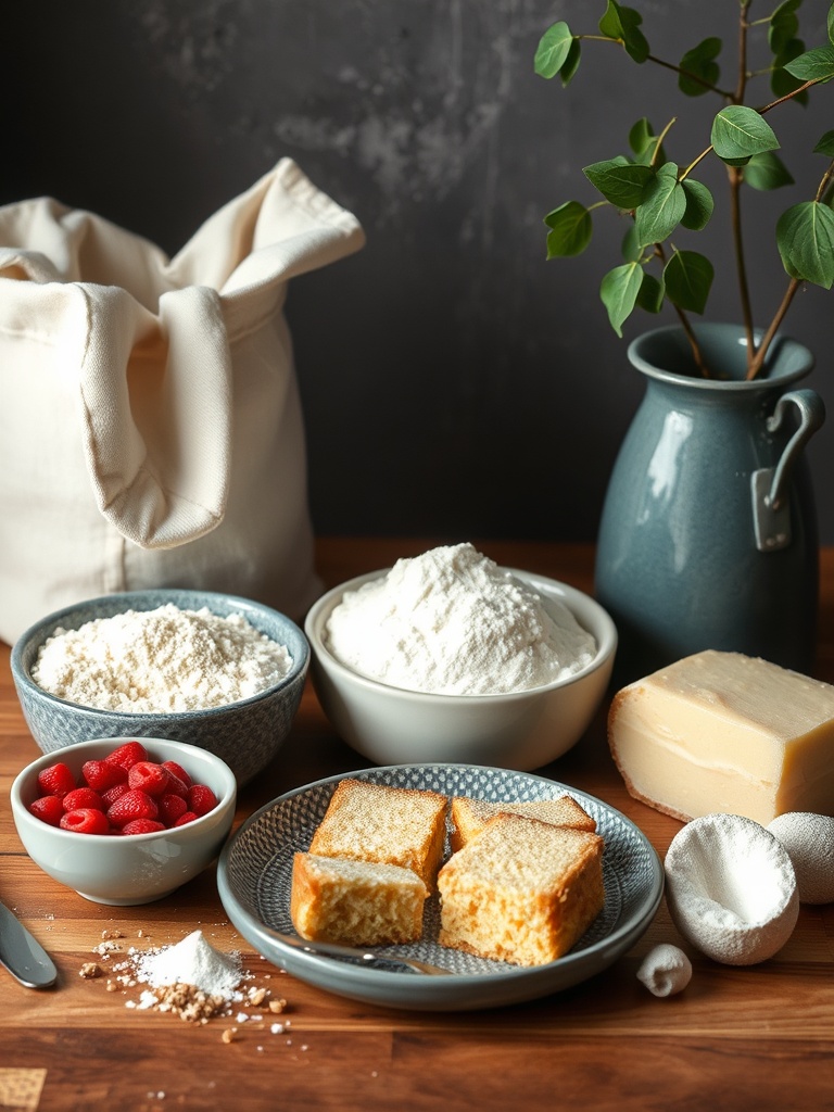 recette du financier ingredients
