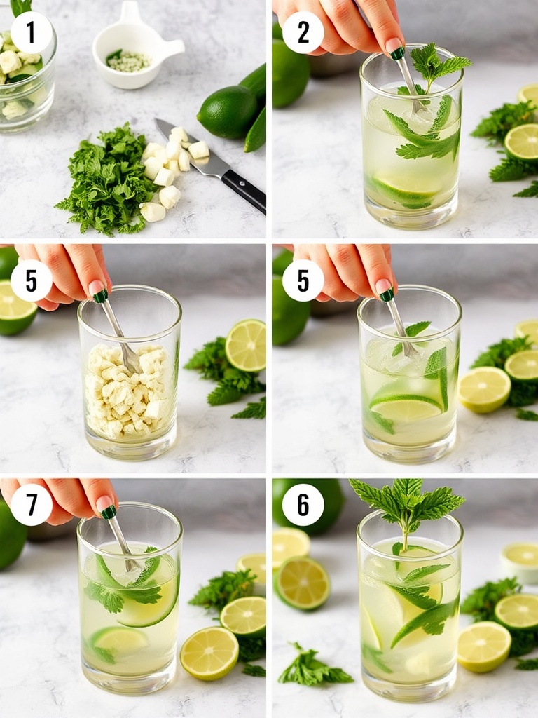recette du mojito preparation
