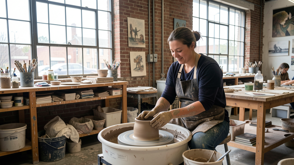 River Arts District studio