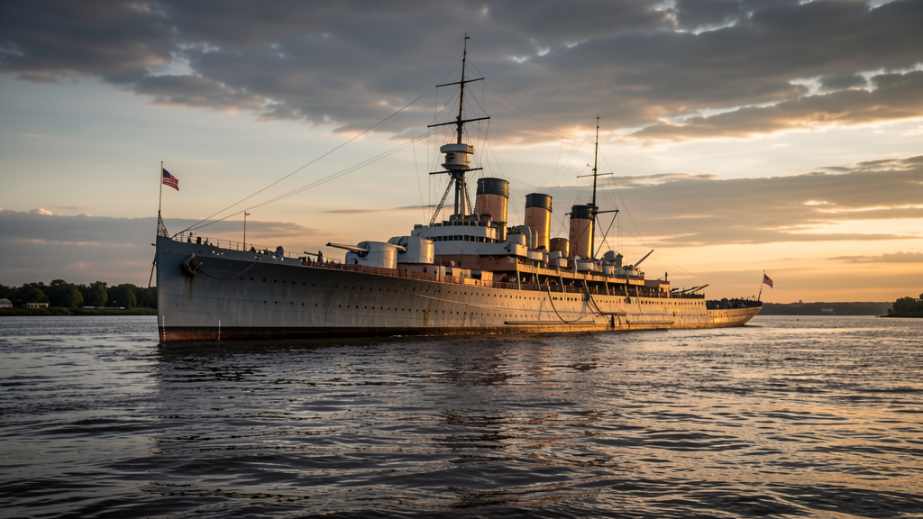 USS North Carolina Battleship