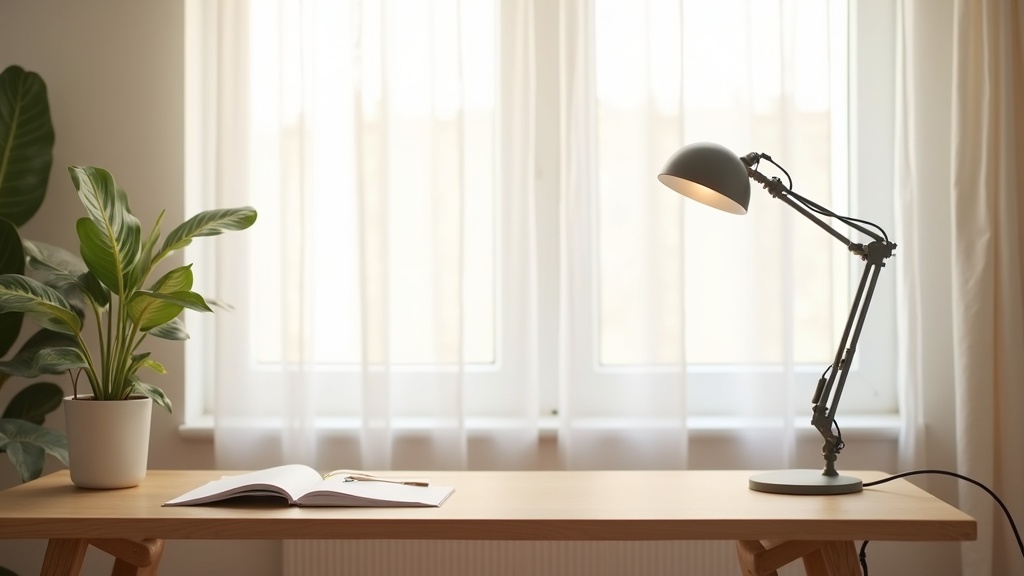 Best home office design for productivity in a calm Scandinavian-inspired workspace