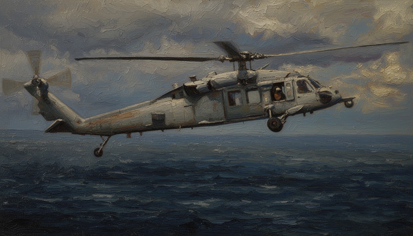 U.S. Navy MH-60S Seahawk Crashes In Arabian Sea