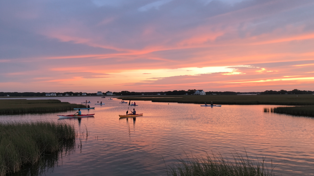 Currituck Sound at sunset
