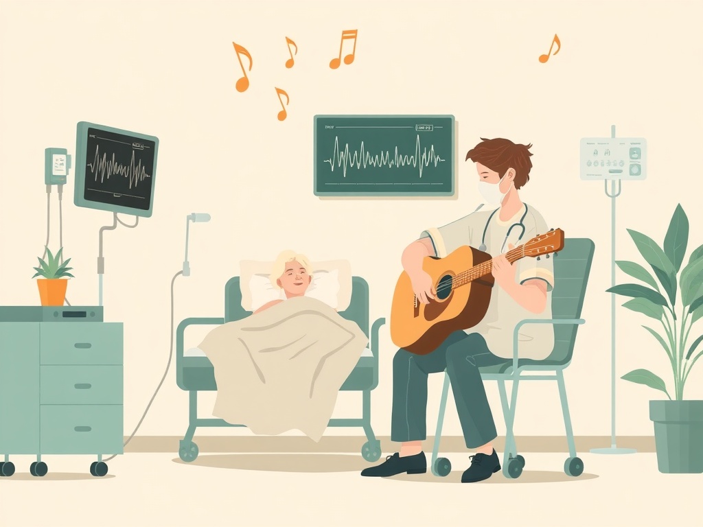 Image for Music Therapy Needs 20-25 Minutes to Synchronize Therapist-Patient Heart Rates