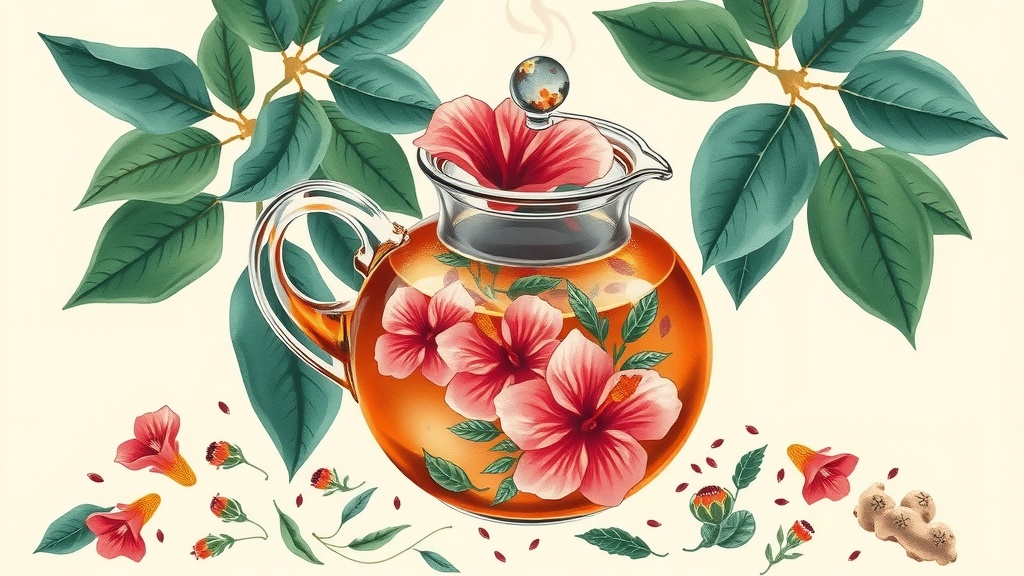 Chá de Hibisco e Gengibre: Receita Passo a Passo
