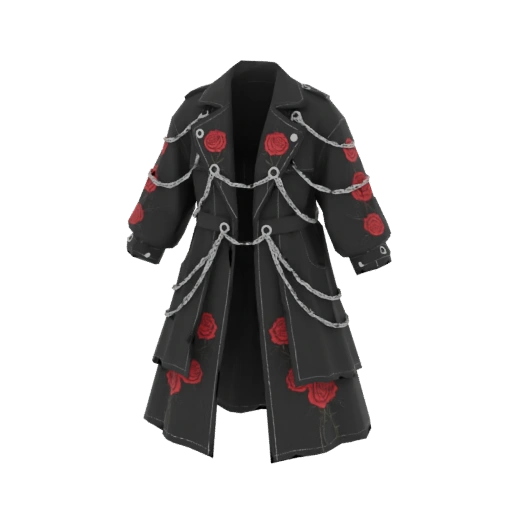 Midnight Gothic Coat - Roblox