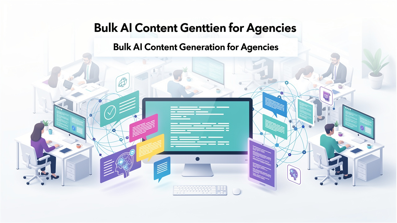 Bulk AI Content Generation for Agencies: Scale Smarter, Deliver Better