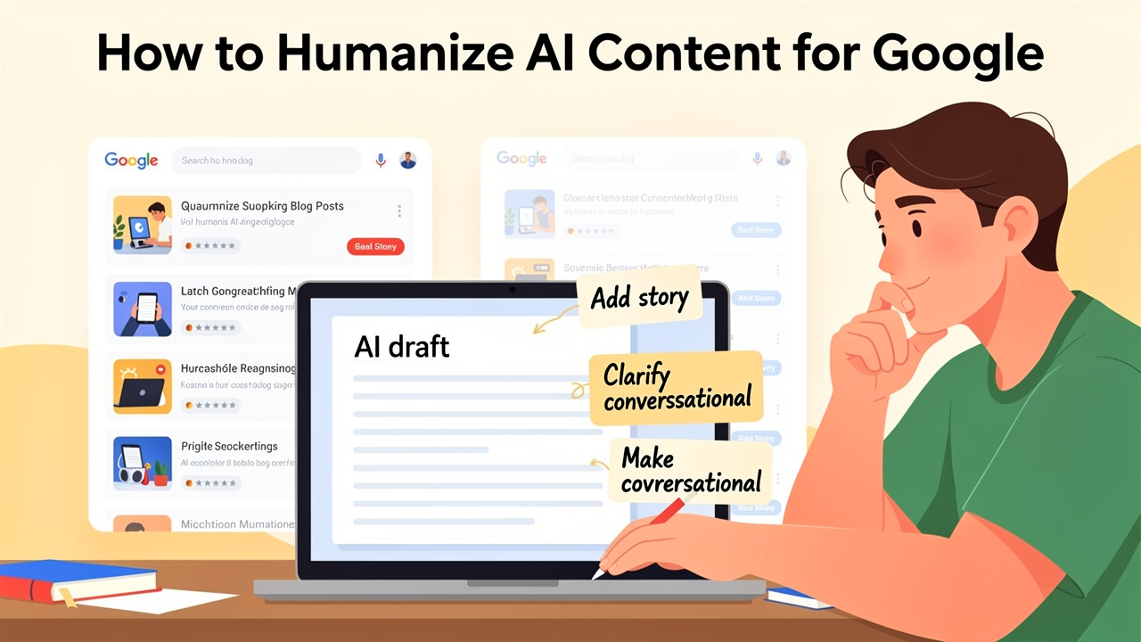 How to Humanize AI Blog Posts for Google Success