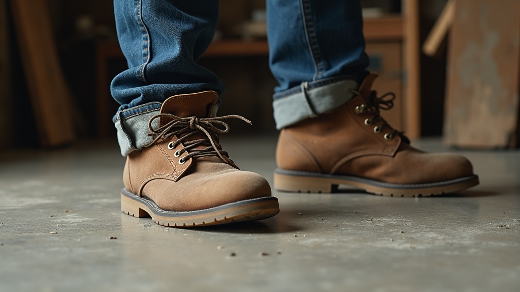 Calcetines finos de verano para trabajo en obra