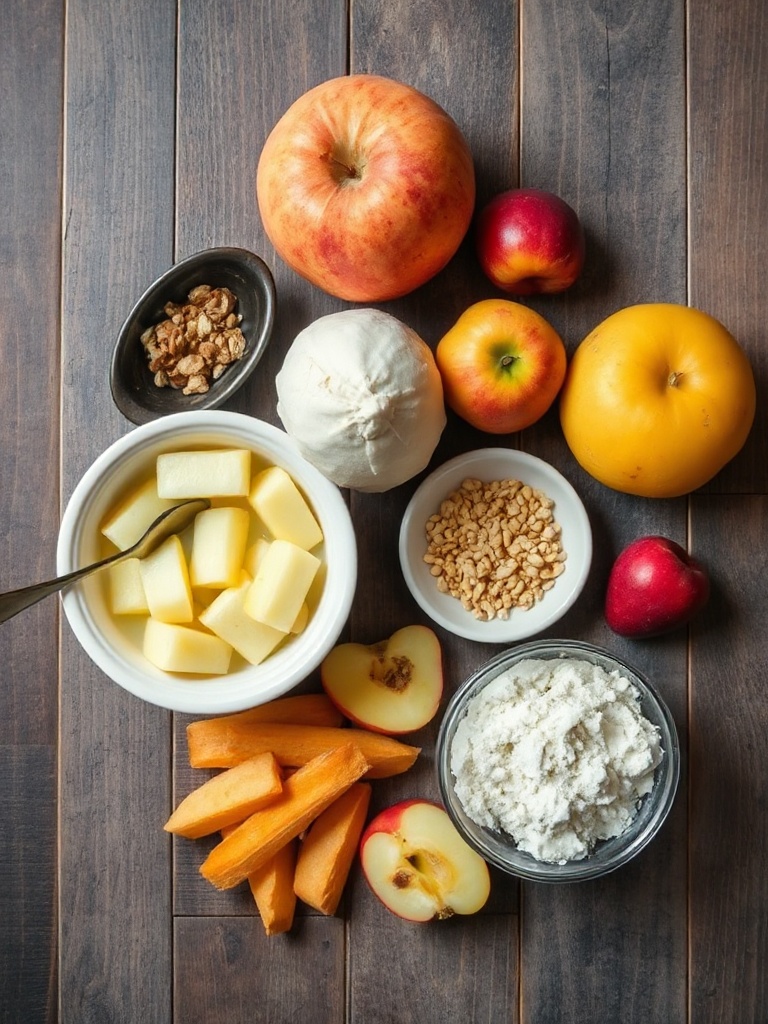 clafoutis pommes ingredients