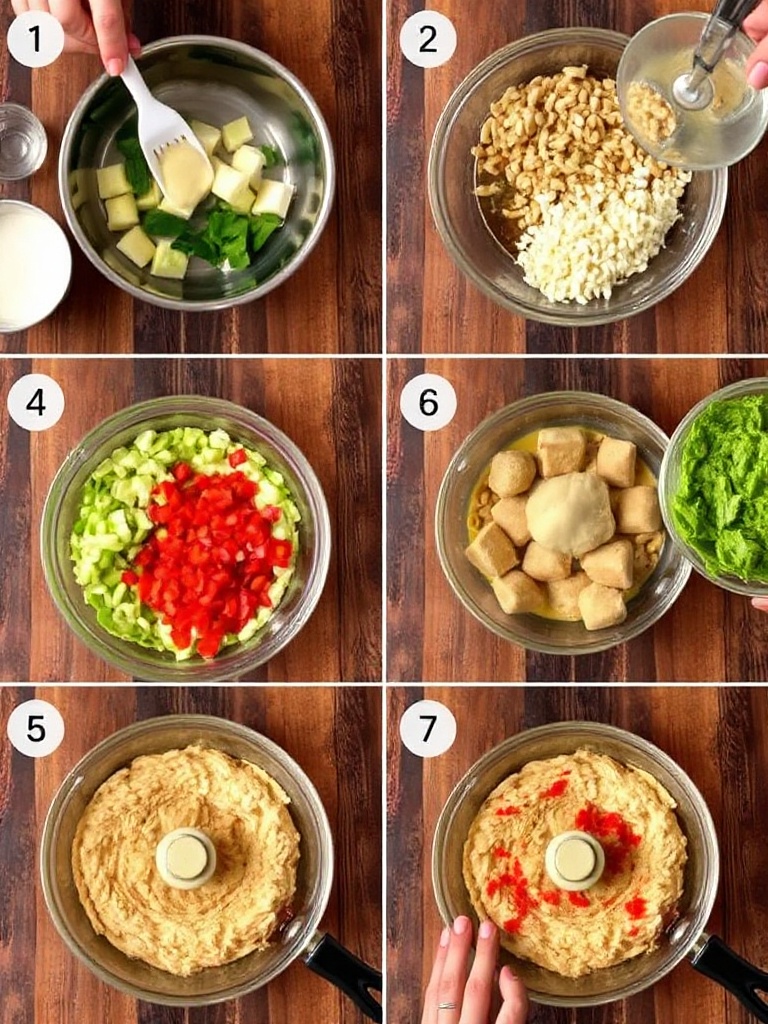 recette du houmous preparation