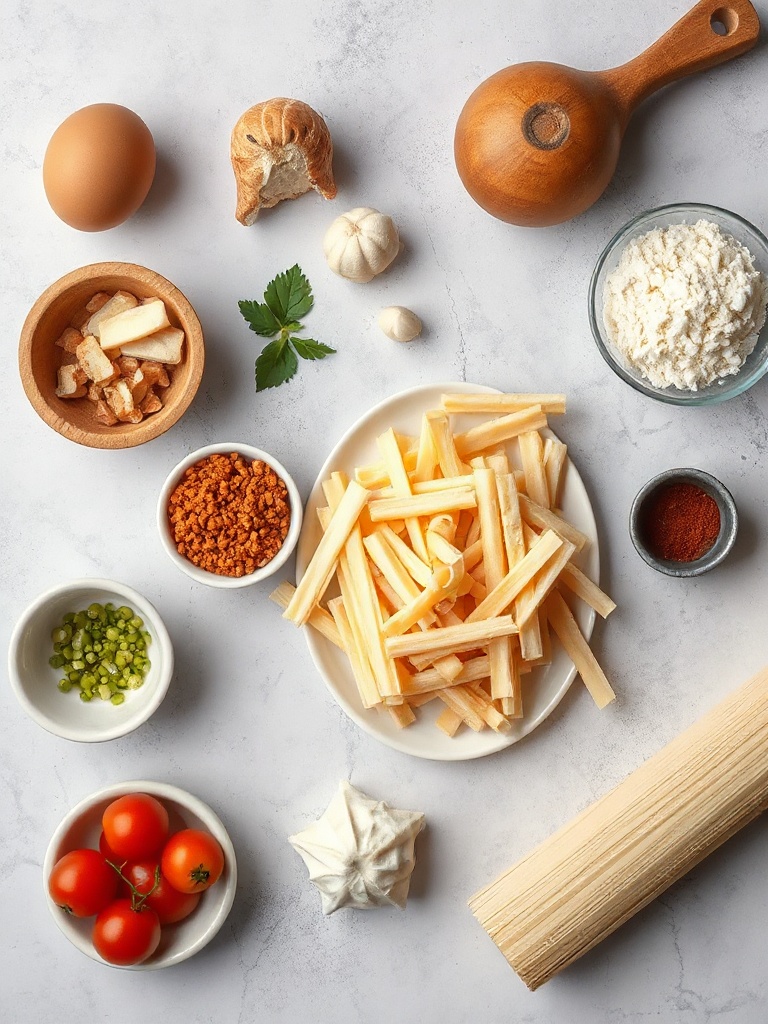 courge spaghetti ingredients