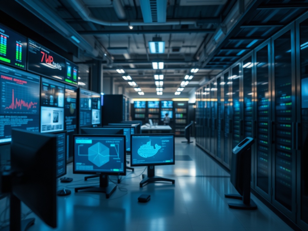 Illustration of real-time cash management using AI financial modeling tools for businesses