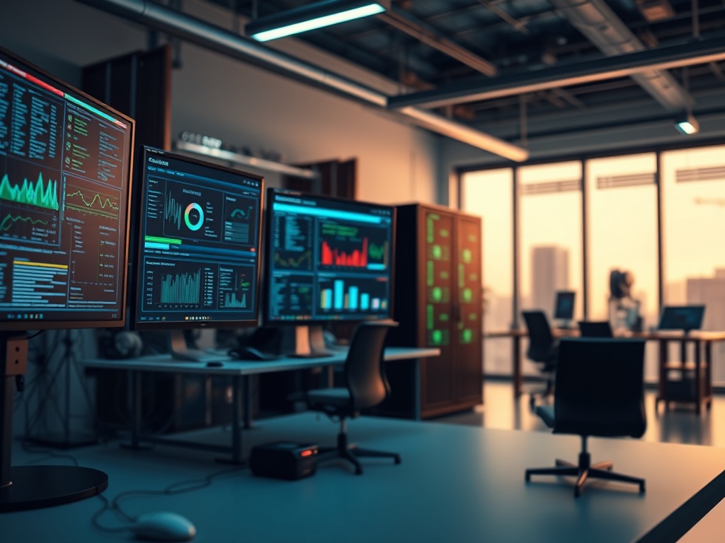 Illustration of AI-powered machine learning as an affordable startup CFO for financial modeling.