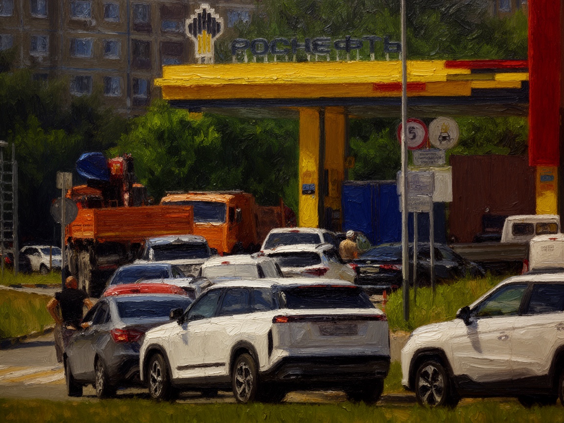 Russian Fuel Shortages Deepen Amid Ukrainian Strikes on Refineries