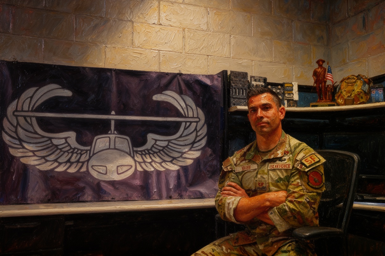US Airman Completes Army Air Assault School as Only Graduate