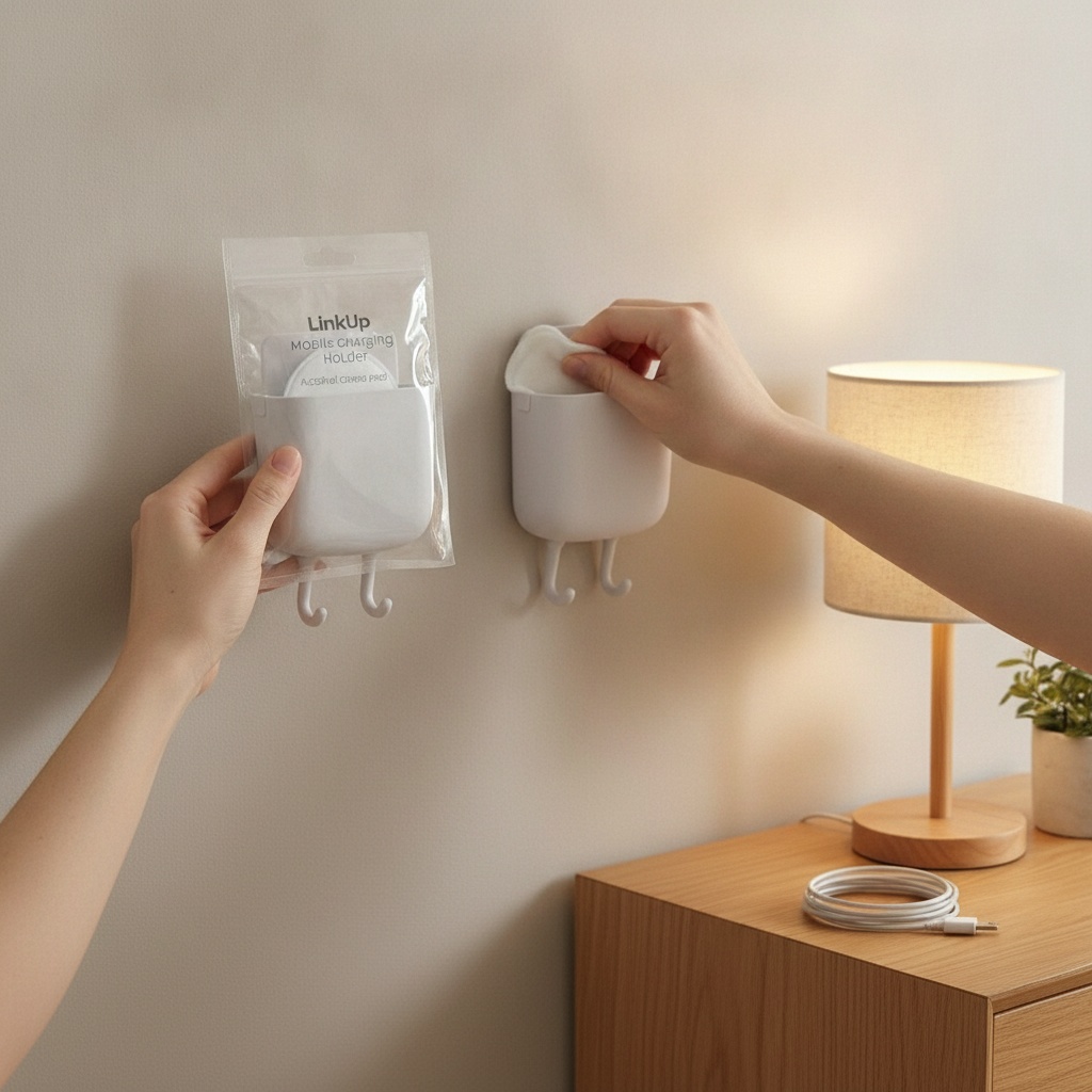 LinkUp Wall Mounted Mobile Charging Holder photo 1
