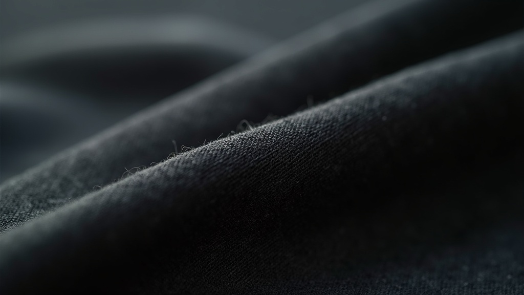 Close-up of bamboo viscose compression sock fabric weave