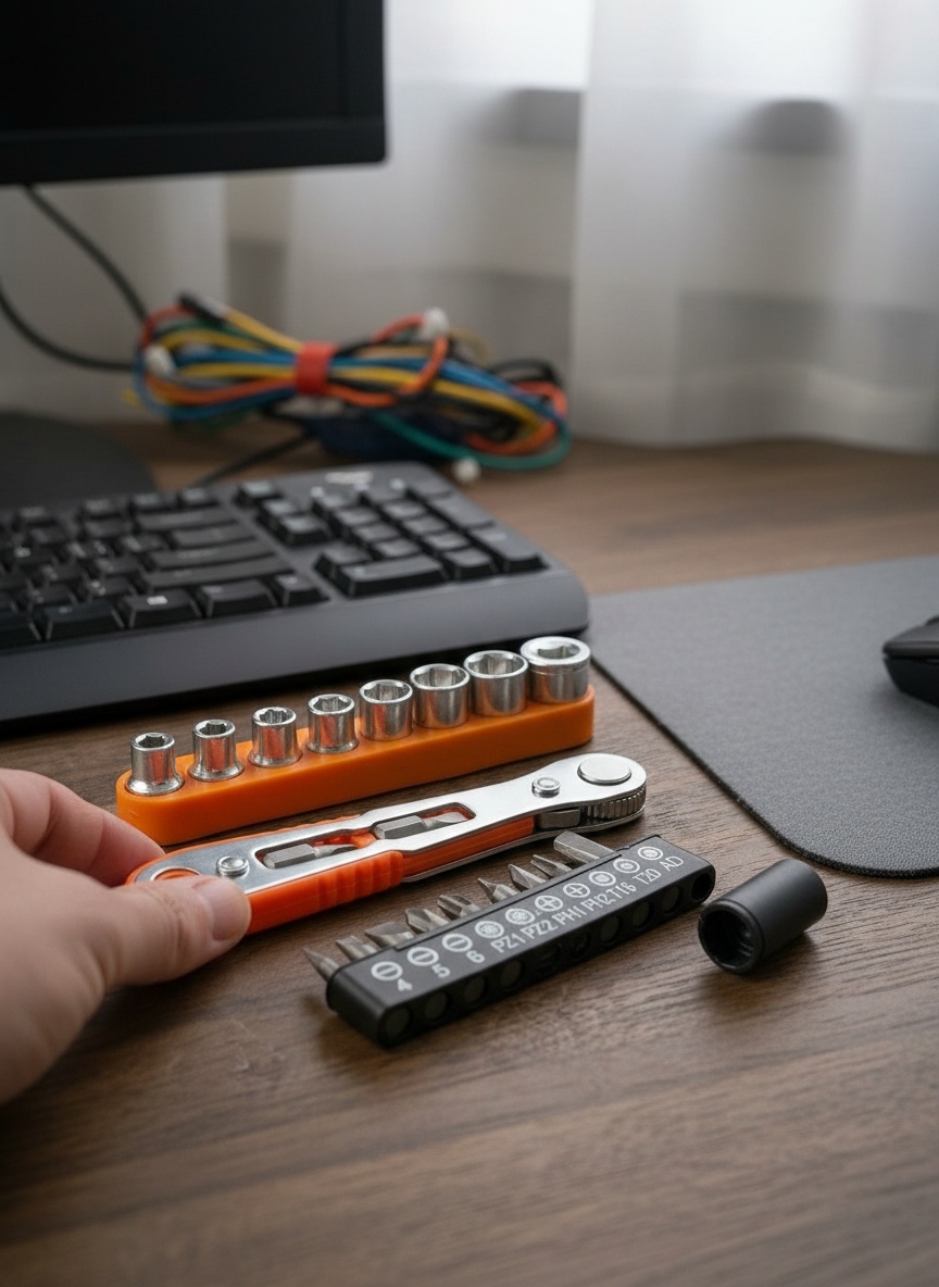 ProBit Mini Ratchet Wrench & Screwdriver Bit Set photo 2