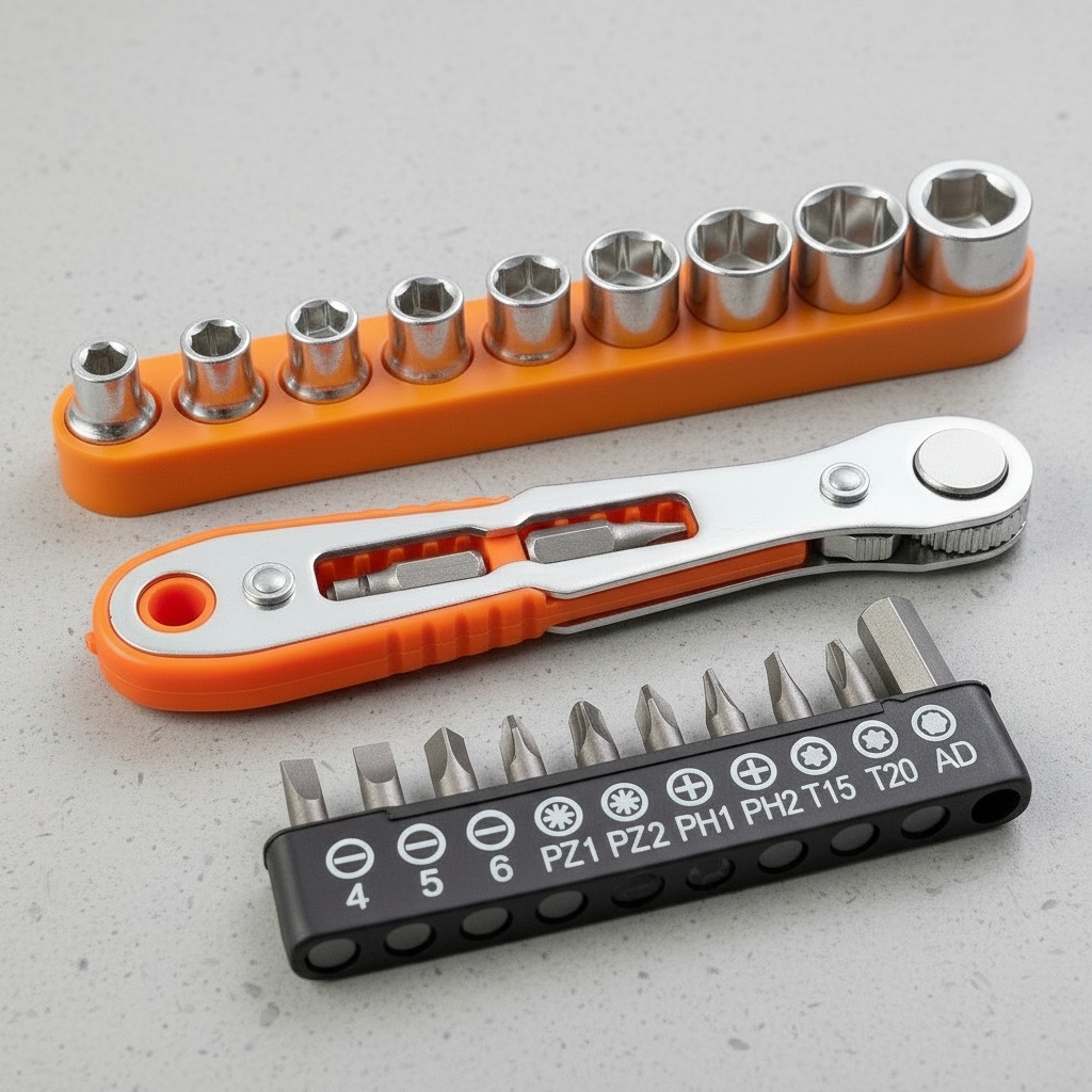 ProBit Mini Ratchet Wrench & Screwdriver Bit Set photo 3