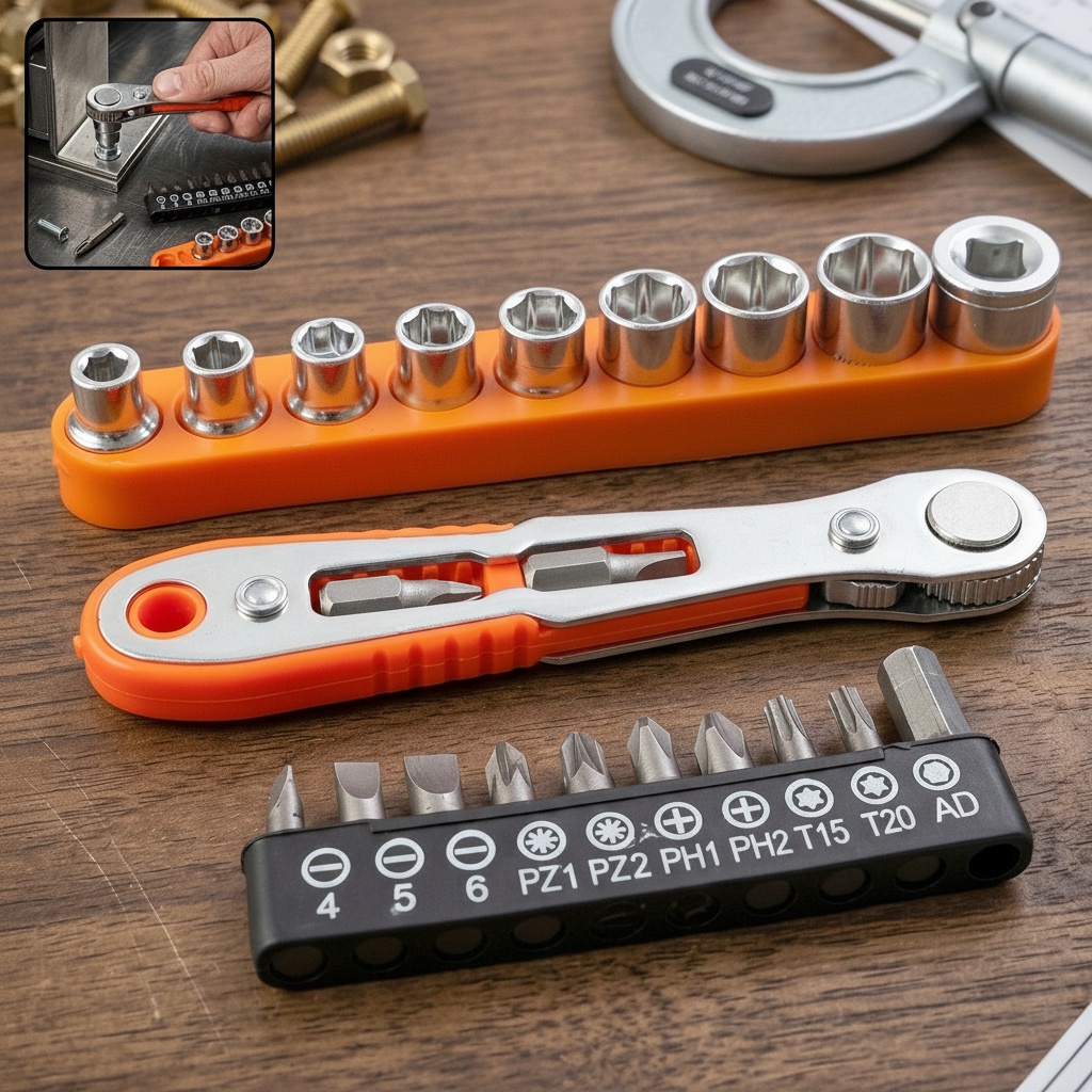 ProBit Mini Ratchet Wrench & Screwdriver Bit Set photo 5