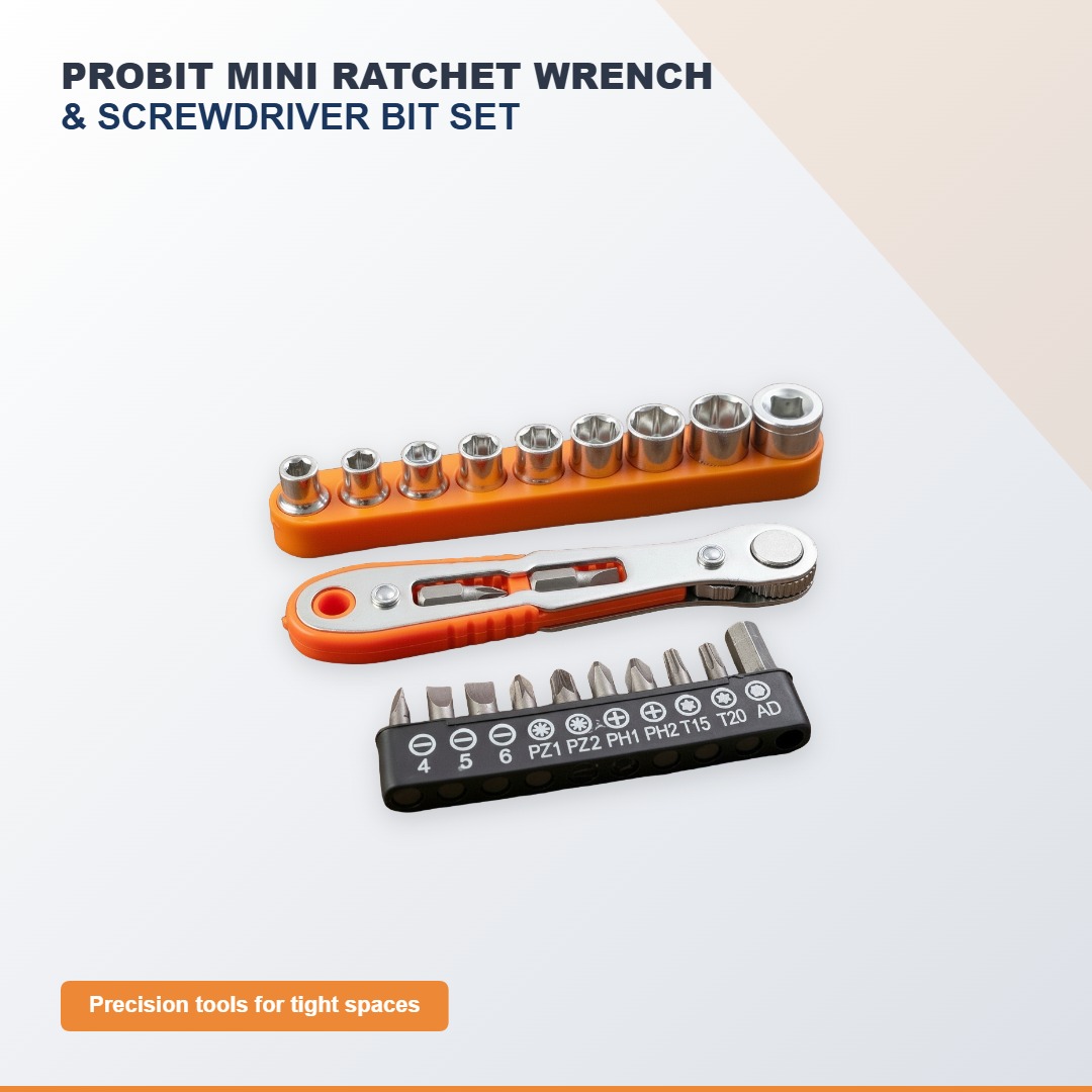 ProBit Mini Ratchet Wrench & Screwdriver Bit Set photo 8