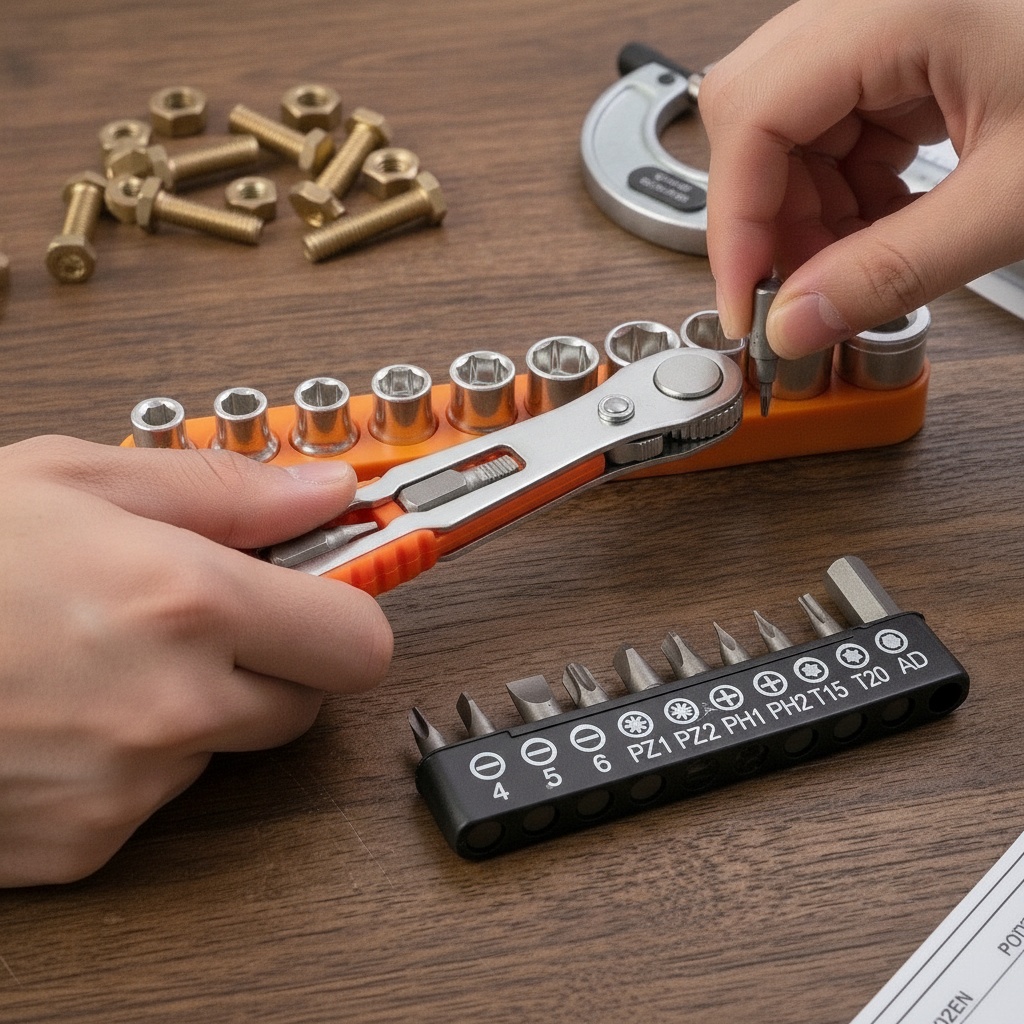 ProBit Mini Ratchet Wrench & Screwdriver Bit Set photo 5
