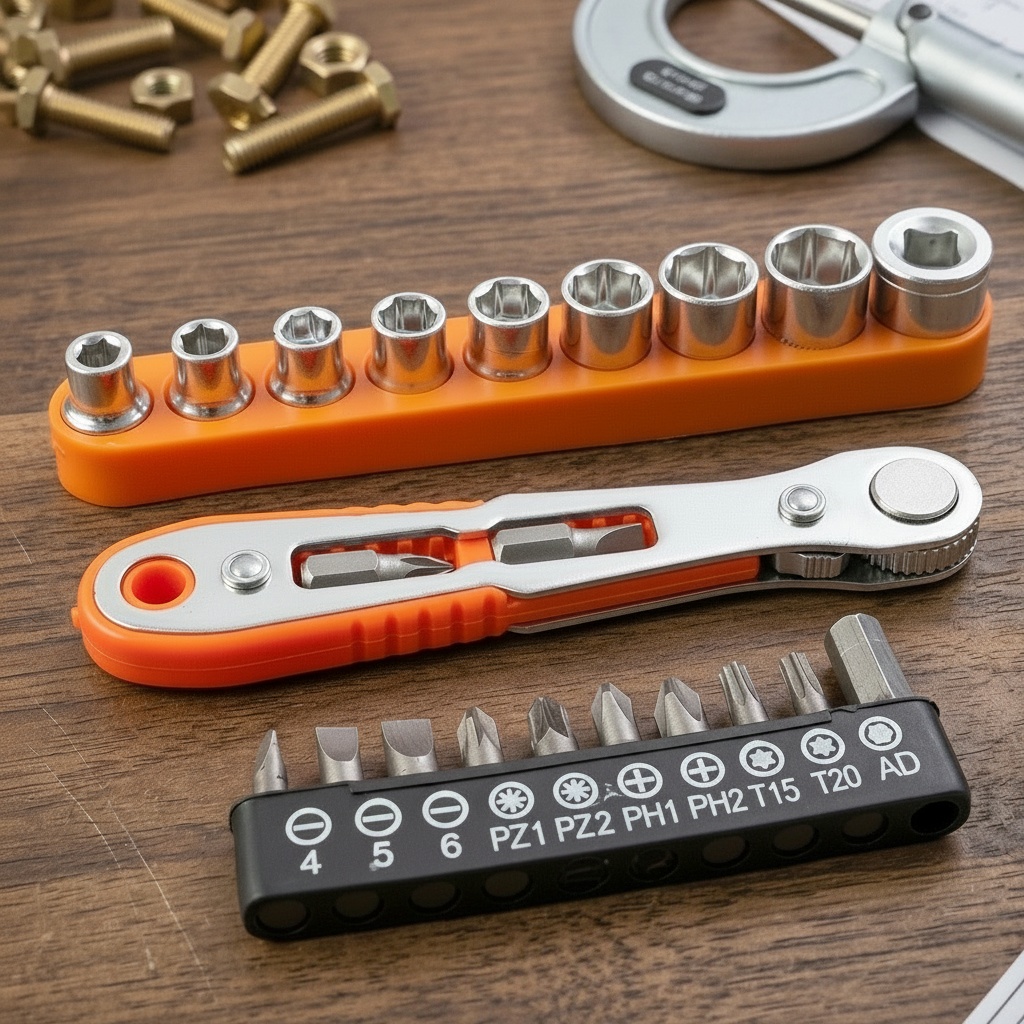 ProBit Mini Ratchet Wrench & Screwdriver Bit Set photo 4