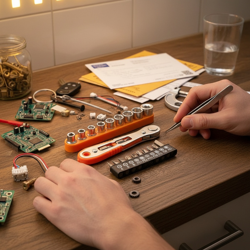 Customer using ProBit for electronics repair