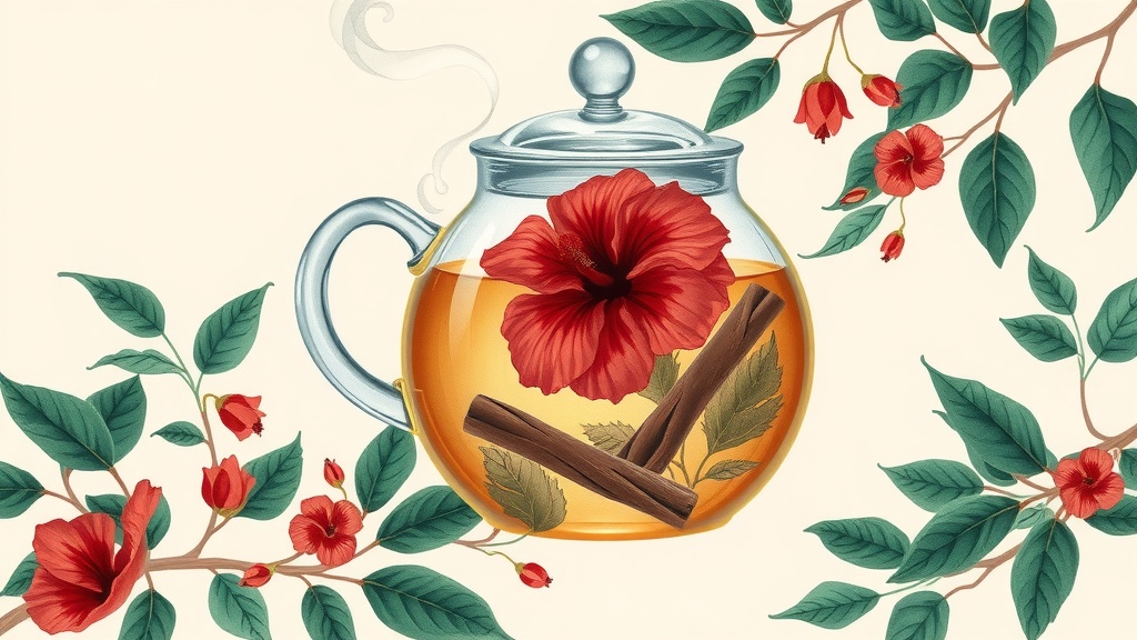 Chá de Hibisco com Canela: Benefícios e Como Preparar