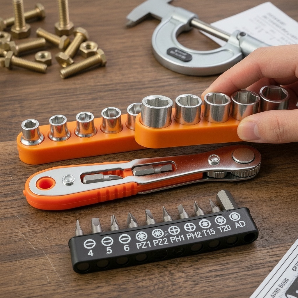 ProBit Mini Ratchet Wrench & Screwdriver Bit Set photo 5