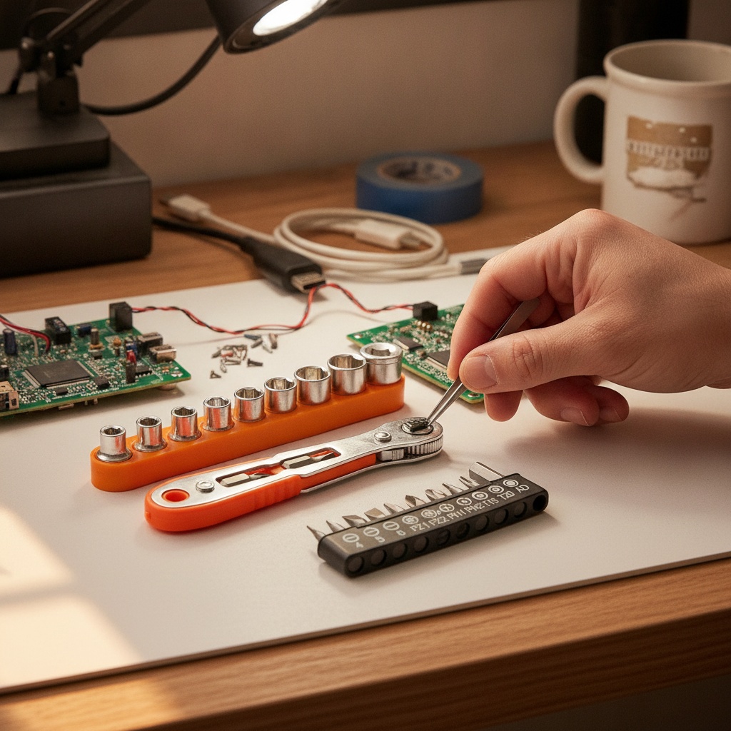 ProBit Mini Ratchet Wrench & Screwdriver Bit Set photo 2