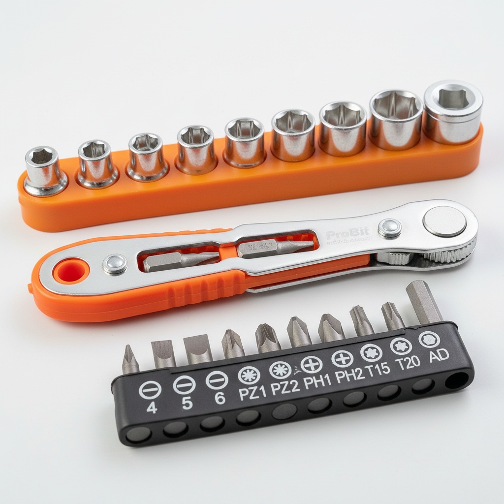 ProBit Mini Ratchet Wrench & Screwdriver Bit Set photo 4