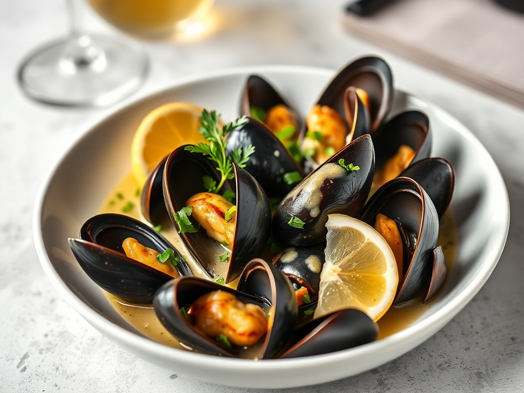 Savor the Taste of Belgium: Easy Belgian Mussels in White Wine Sauce (Moules Marinières)
