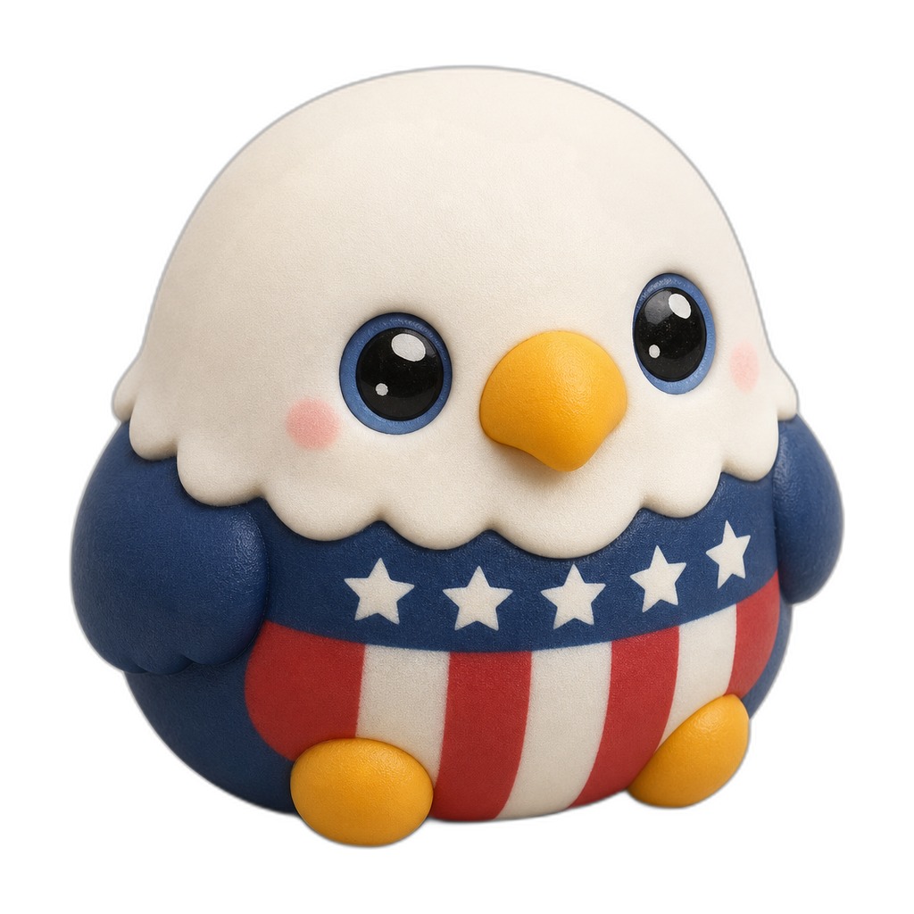 Freedom Feathers — Freedom Feathers is a soft, rounded red squishy that's perfectly huggable and gentle for little hands to squeeze.