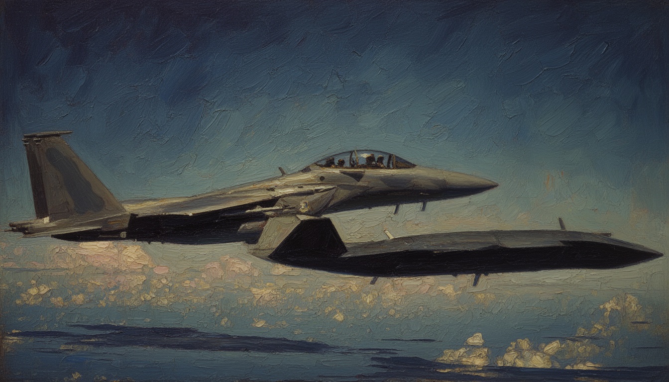 F-15EX and Ghost Bat Collaborate in Pacific Operations