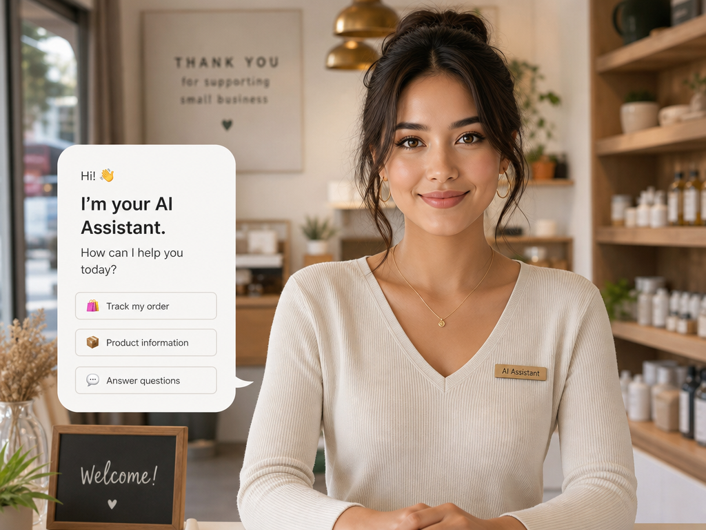 小店經營新利器：如何讓 AI 成為您的專屬客服員？
