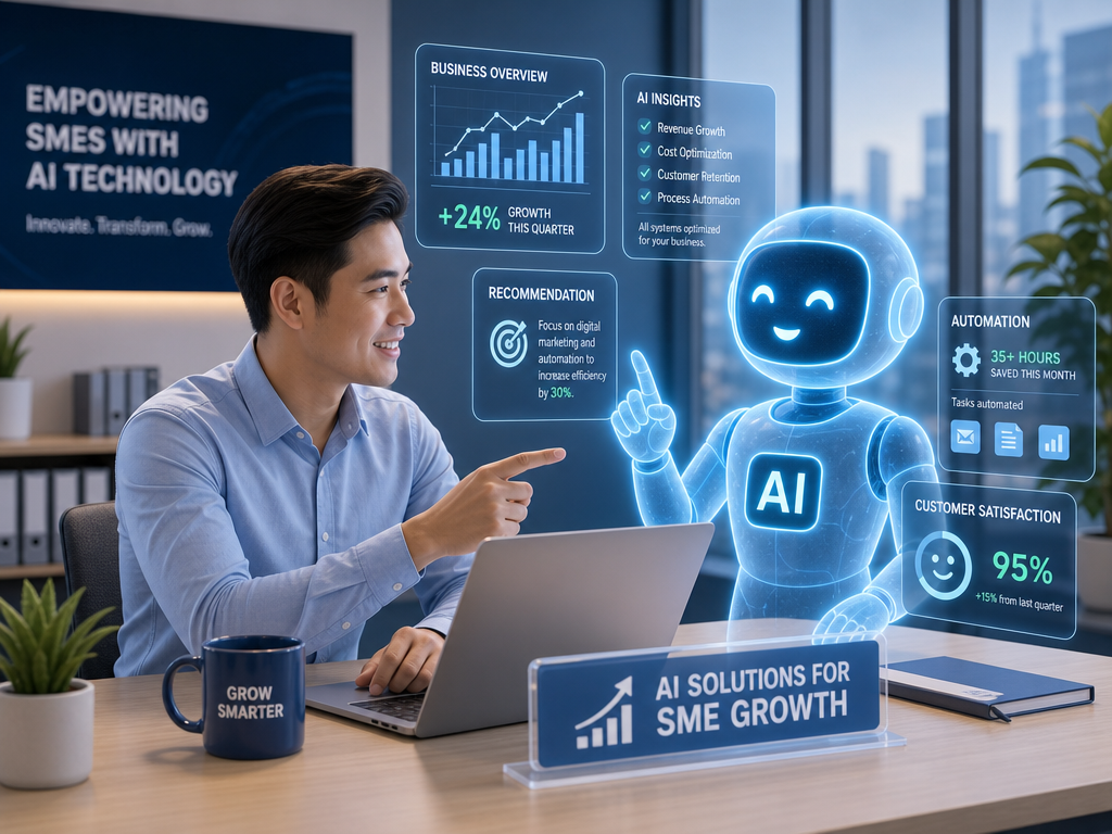 AI 協助中小企業成長