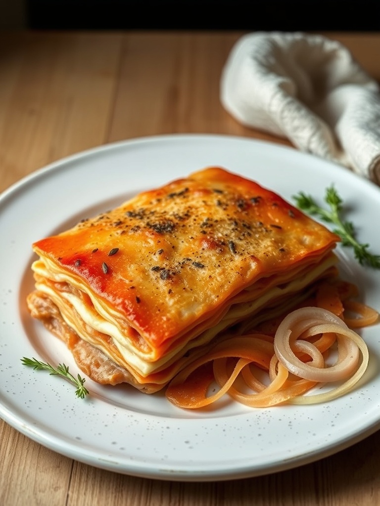 lasagne epinard saumon ingredients