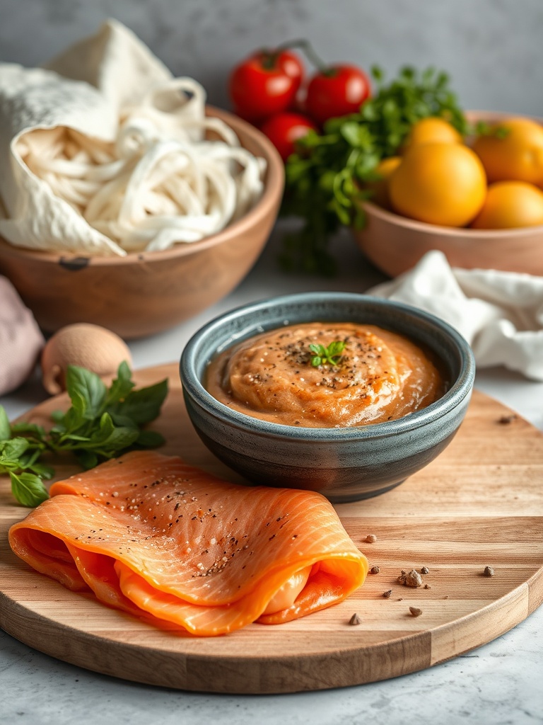 lasagne epinard saumon ingredients