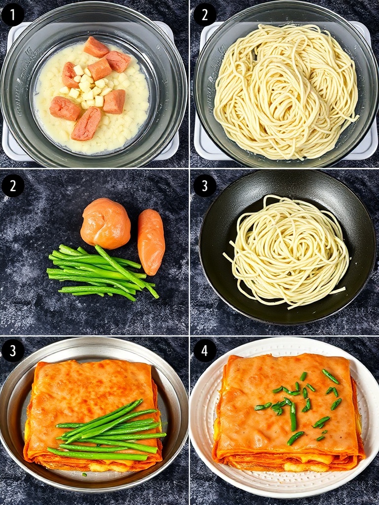 lasagne epinard saumon preparation