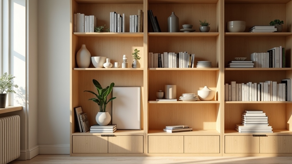 How to style a bookshelf like a designer