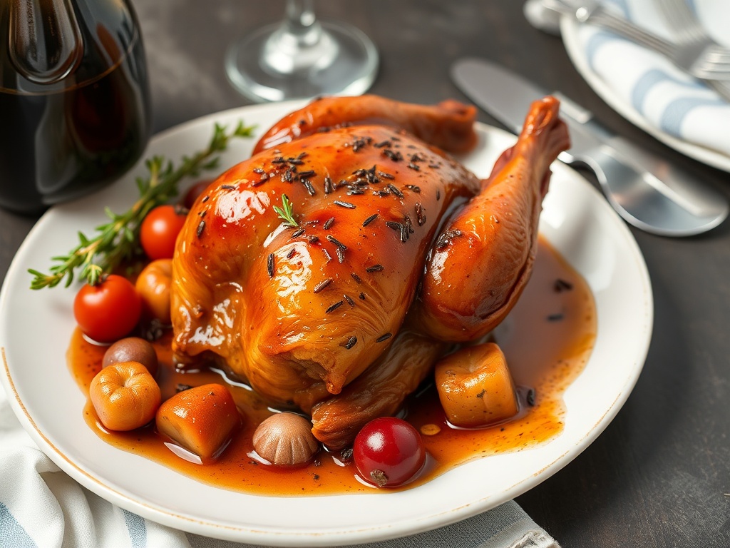 Classic French Coq au Vin Simple