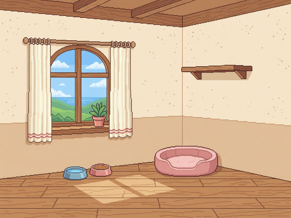 Guinea Pig Inn Room Background