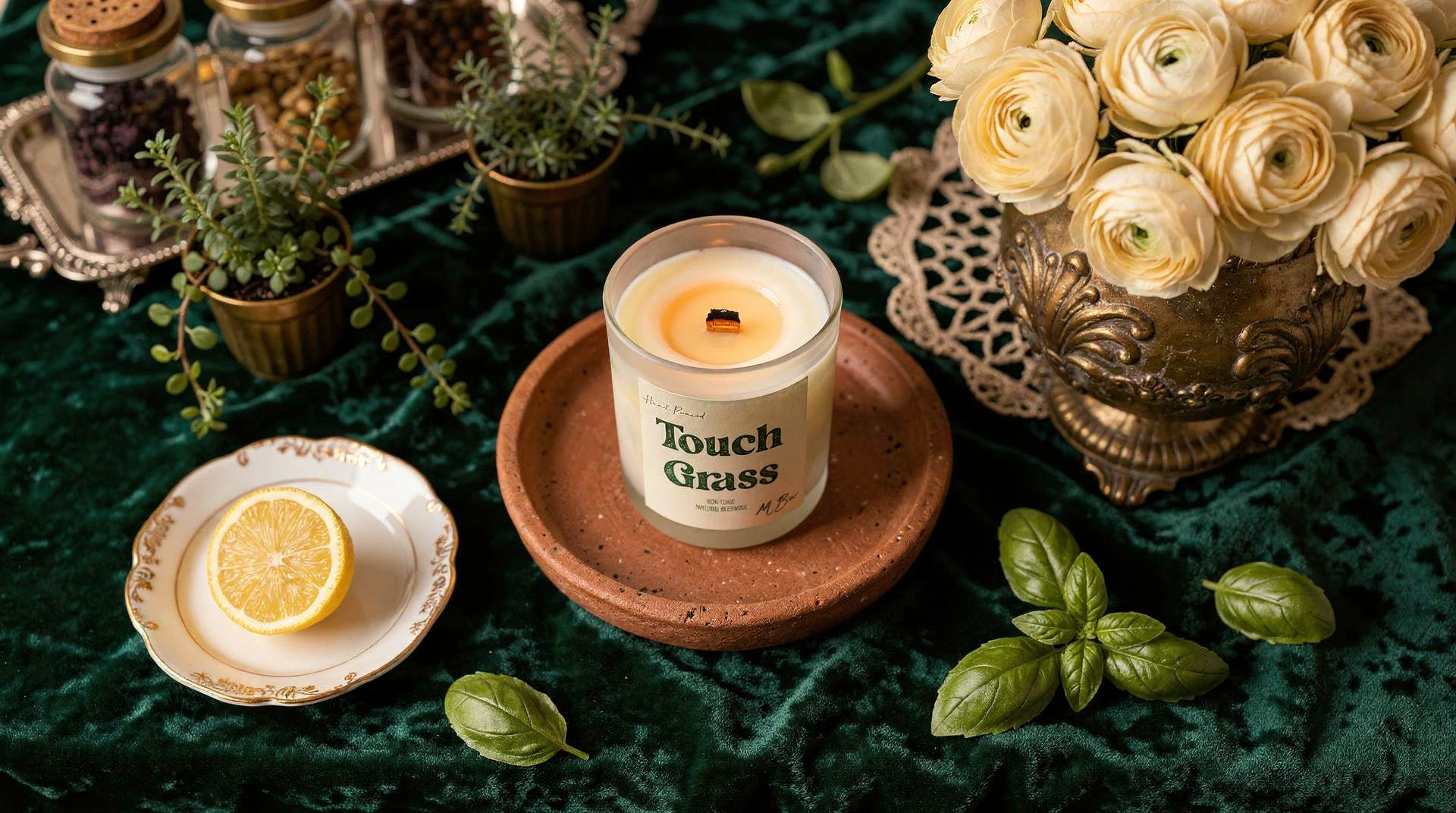 Best Gifts for Plant Lovers: Fresh, Green Candles for a Garden at Home