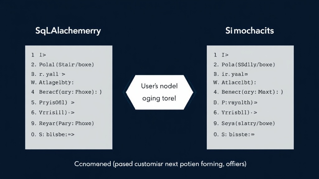Comparison of SQLAlchemy and Pydantic model definitions for a user entity