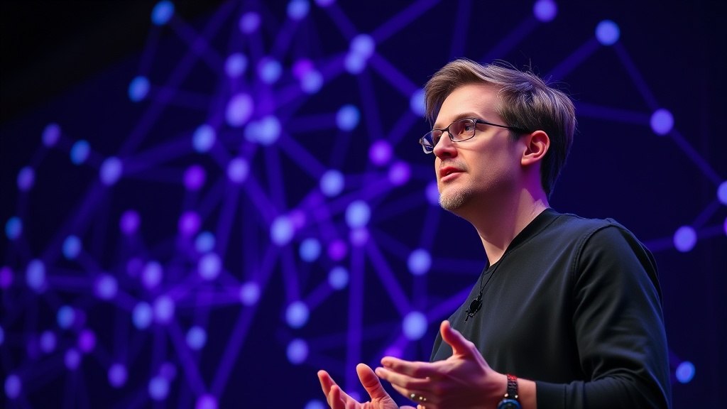 Sam Altman, CEO of OpenAI, speaking at a technology conference